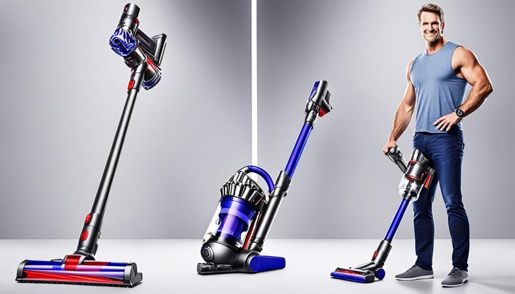 onson stick vacuum cleaner vs dyson