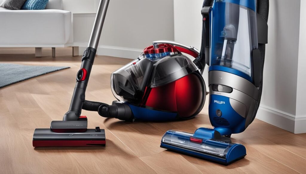 philips vs dyson vacuum cleaner