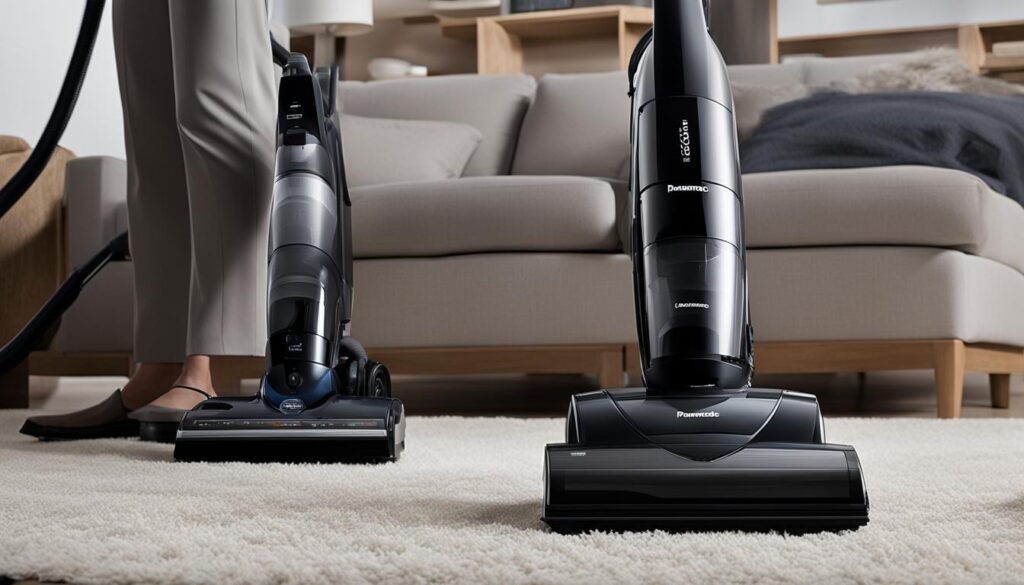 vacuum cleaner sharp vs panasonic